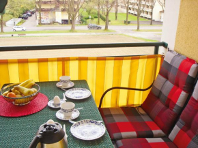 Europa Residenz Deluxe Suite 307 mit einem Schlafzimmer, 2 Balkone, Doppelstellplatz, zwei Bäder